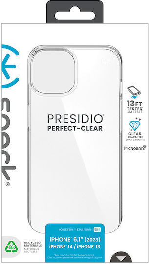 Speck Presidio Perfect-clear Back Cover Plastic Transparent (iPhone 15)
