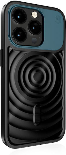 STM Back Cover Σιλικόνης Μαύρο (iPhone 15)