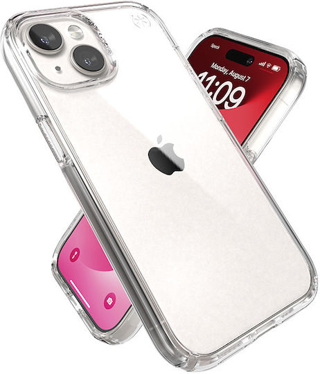 Speck Presidio Perfect-clear Back Cover Plastic Transparent (iPhone 15)