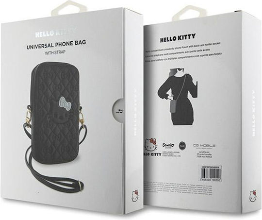 Hello Kitty Sock & Pouch Μαύρο