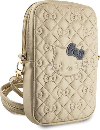 Hello Kitty Sock & Pouch Χρυσό