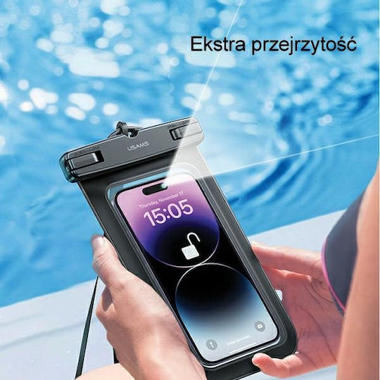 Usams Us-yd012 Αδιάβροχη έως 6.7" Μαύρο