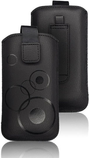 Forcell Deko Sock & Pouch up to 7" Black 446138