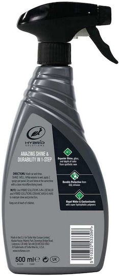 Turtle Wax Ceramic Wet Wax it Wet Керамичен Спрей за Ваксиране на Автомобил 500ml
