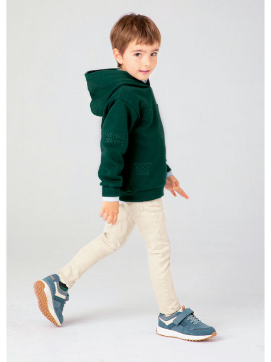 Mayoral Kids Sweatshirt with Hood Green