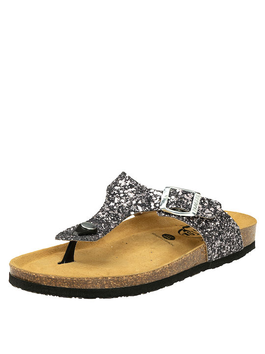 Plakton Women's Sandals Glitter Silver