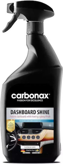 Carbonax Spray Pentru Curățare și Lustruire Bord Auto Dashboard Shine 720ml