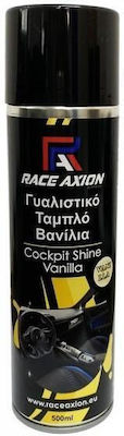 Race Axion Spray Lustruire pentru Materiale plastice pentru interior - Tabloul de bord cu Aromă Vanilie 500ml