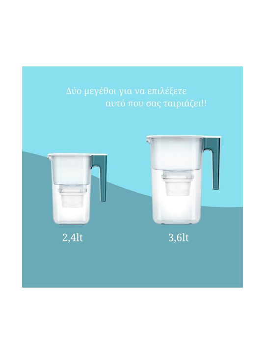 Aqua Optima Plastic Jug with Filter 2400ml