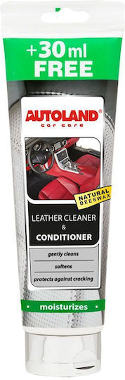 Autoland Leather Cleaner & Conditioner Αλοιφή Καθαρισμού / Προστασίας / Κερώματος και Γυαλίσματος για Δερμάτινα Μέρη Αυτοκινήτου 280ml