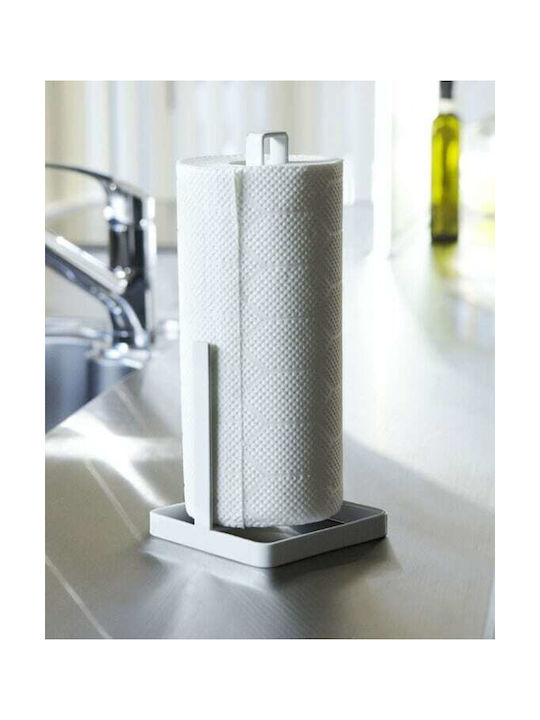 Yamazaki Metallic Paper Towel Holder White 11x11x26.5cm 2696.951267