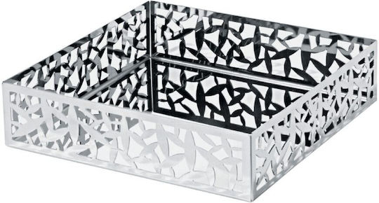 Alessi Χαρτοπετσετοθήκη Μεταλλική Γκρι 20.5x20.5x5cm Cactus Alessi Χαρτοπετσετοθήκη Μεταλλική Γκρι 20.5x20.5x5cm Cactus