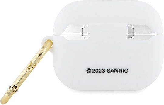 Hello Kitty Θήκη Σιλικόνης σε Λευκό χρώμα για Apple AirPods Pro