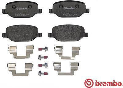 Brembo Brake Pad Rear for Alfa Romeo Brera / Spider Lancia Delta / Thesis Renault Spider