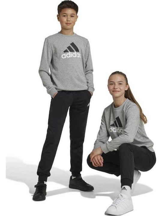 Παιδικό Σετ Φόρμας Γκρι 2τμχ Essentials Big Logo French Terry
