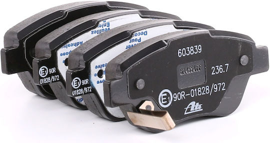 Ate Brake Pad Front 4pcs for Opel Adam / Corsa