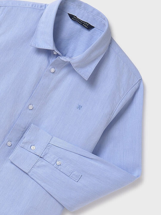 Mayoral Kids Shirt Light Blue