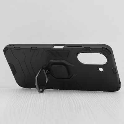 Techsuit Coperta din spate Silicon Impermeabil Negru (Redmi 13C / Poco C65 4G) KF2317537