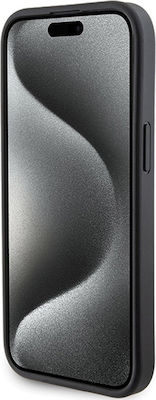 Karl Lagerfeld Plastic Back Cover Black (iPhone 15 Plus)