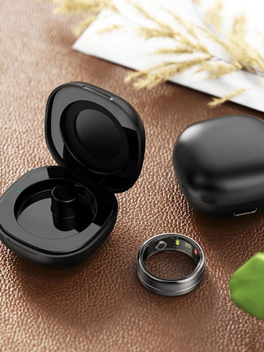 Techsuit R06 Inel Inteligent 19.8mm Negru