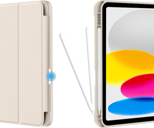 Tech-Protect SC Pen Flip Cover Bej (iPad 10.9)