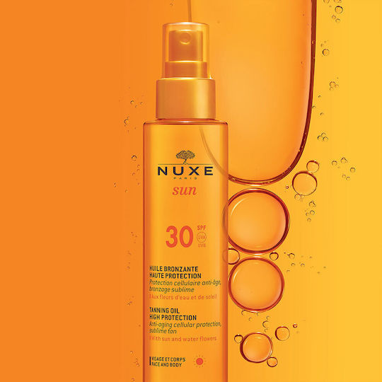 Nuxe Sun Face & Body Oil Sunscreen SPF30 150ml