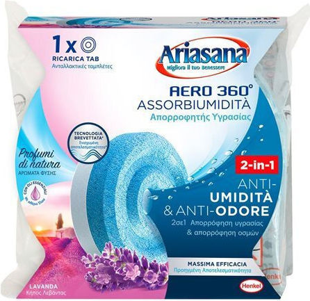 Ariasana Refill for Moisture Absorber Aero 360° with Scent Lavender 2631309 450gr