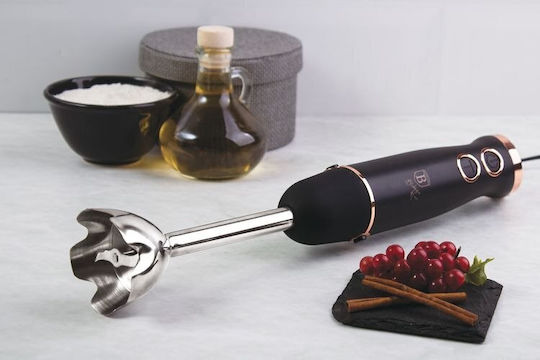 Berlinger Haus Ръчен Блендер с Аноскидова Пръчка 500W Black Rose Collection
