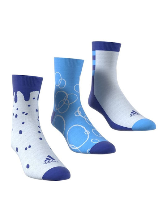 adidas Детски чорапи Graphic Blue 3 Чифта