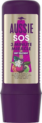 Aussie Sos 3 Minute Miracle Deep Treatment Μάσκα Μαλλιών για Επανόρθωση 225ml