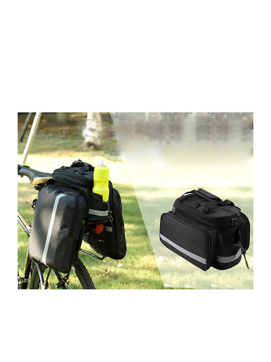 Verk Group Double Bicycle Rack Bag Black