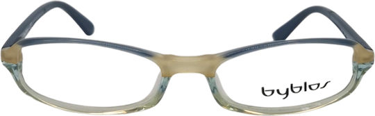 Plastic Eyeglass Frame Blue 392 7589 4916