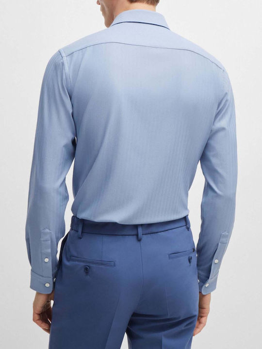 Hugo Boss Herrenhemd Blau