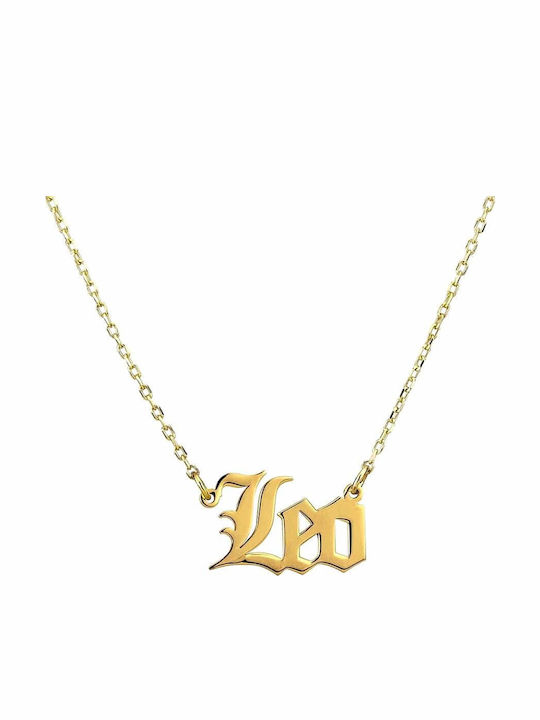 Goldsmith Κολιέ από Ροζ Επιχρυσωμένο Ασήμι