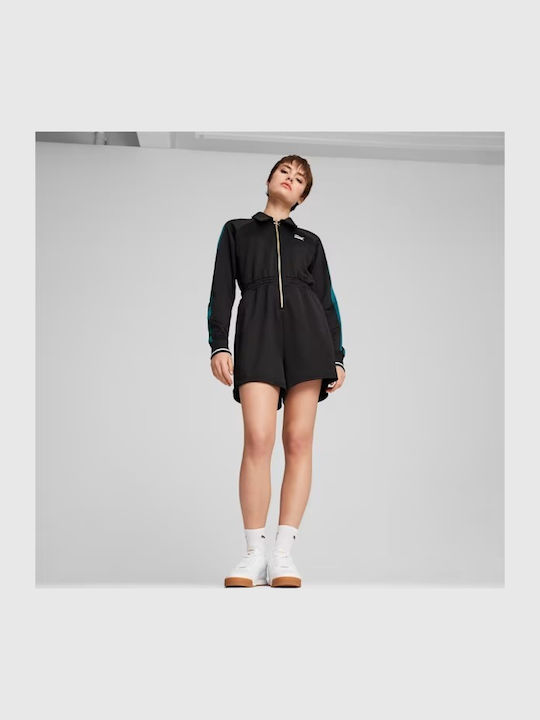 De Damă Mânecă lungă Short întreg Black