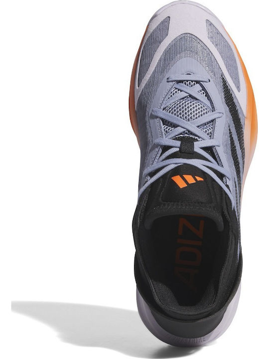 Adizero Select 2.0 Low Basketball Shoes Gray