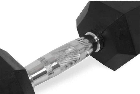 Optimum Hexagonal Rubber Dumbbell 1 x 2.5kg
