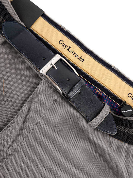Trousers Elastic in Regular Fit Gray