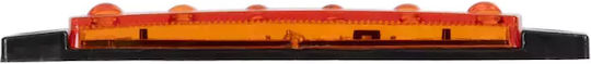 GloboStar Lkw-Volumenlichter 1Stück 24V - Orange 79904