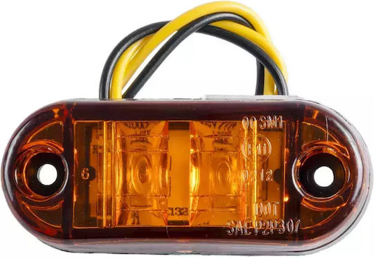 GloboStar Φως Όγκου Φορτηγού 24V - Πορτοκαλί 79908