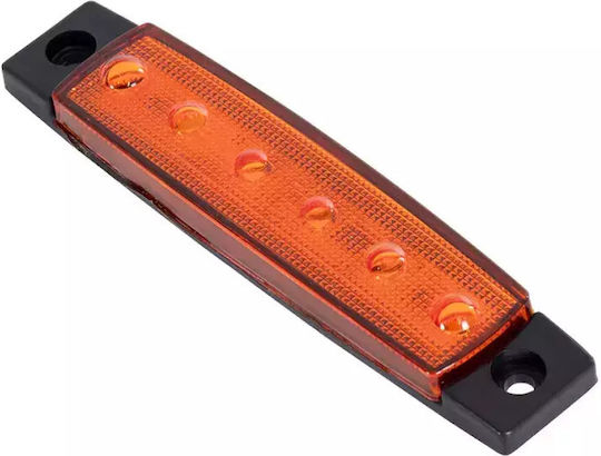 GloboStar Lkw-Volumenlichter 1Stück 24V - Orange 79904