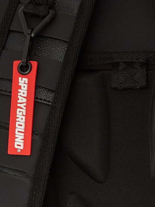 Sprayground Σχολική Τσάντα Πλάτης Γυμνασίου - Λυκείου σε Μαύρο χρώμα