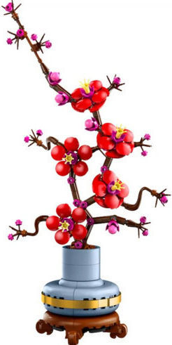 LEGO Botanical Collection Plum Blossom Set for 18+ Years 327 Pieces