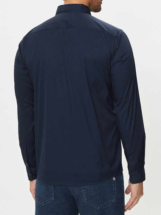 Памучен Риза Dark Blue