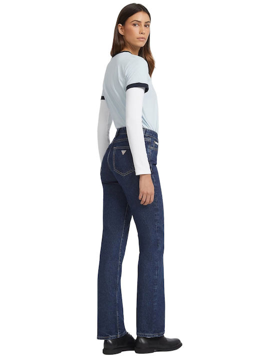 Γυναικείο Jean Παντελόνι Mid Rise σε Ίσια Γραμμή