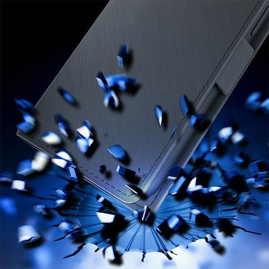 3MK Wallet Δερματίνης / Tempered Glass Μαύρο (Oppo Reno10)
