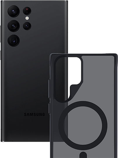 3MK Magcase Sam Umschlag Rückseite Gehärtetes Glas 2mm Beige (Galaxy S22 Ultra 5G)