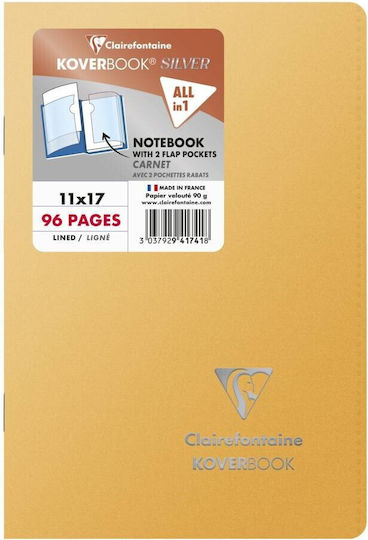 Claire Fontaine Τετράδιο Ριγέ 48 Φύλλων (Διάφορα Χρώματα)