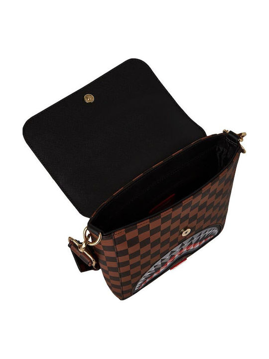 Sharks Geantă pentru bărbați De umăr / tip crossbody Maro