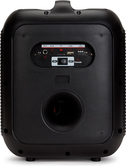 Aiwa Ηχείο Karaoke με Ασύρματο Μικρόφωνο και Εφέ Φωτισμού KBTUS-250 Μαύρο